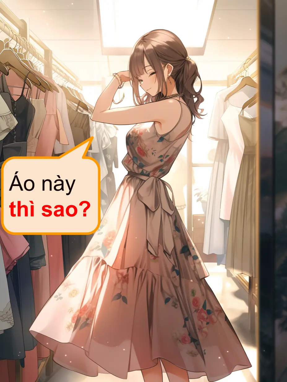 Áo này thì sao? この服のほうはどう？